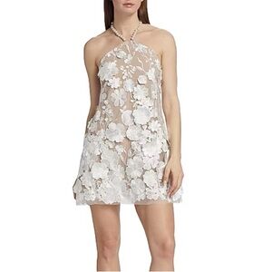 Like New: Elliatt White Floral Lace Dress